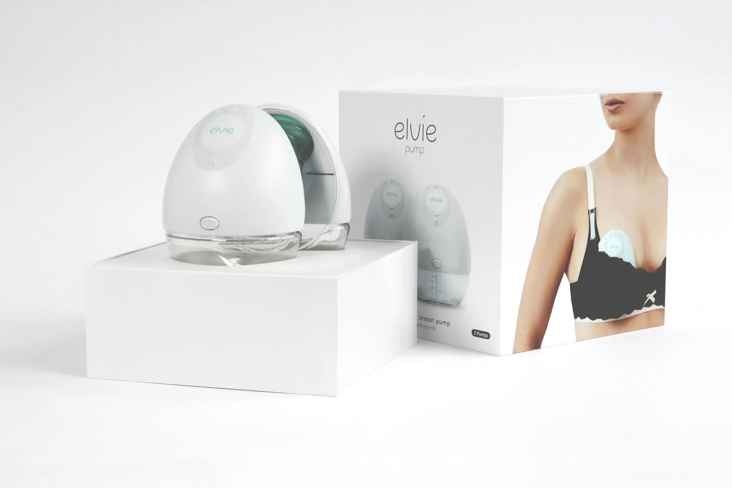 elvie アヤ！！ Elvie Double Electric Breast Pump | Insurance Upgrade — PMSI